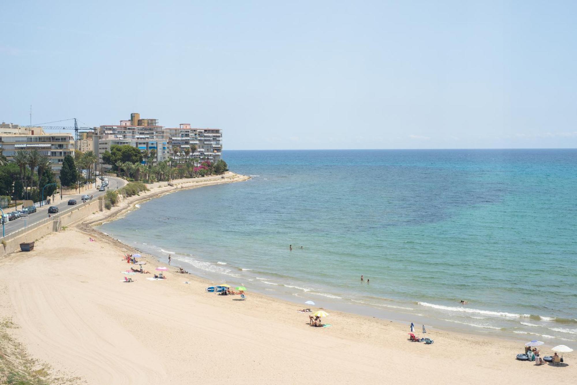 Апартаменти Atico Frente Al Mar 2 Terrazas Barbacoa Y Parking Sujeto A Disponibilidad Ел-Кампельйо Екстер'єр фото