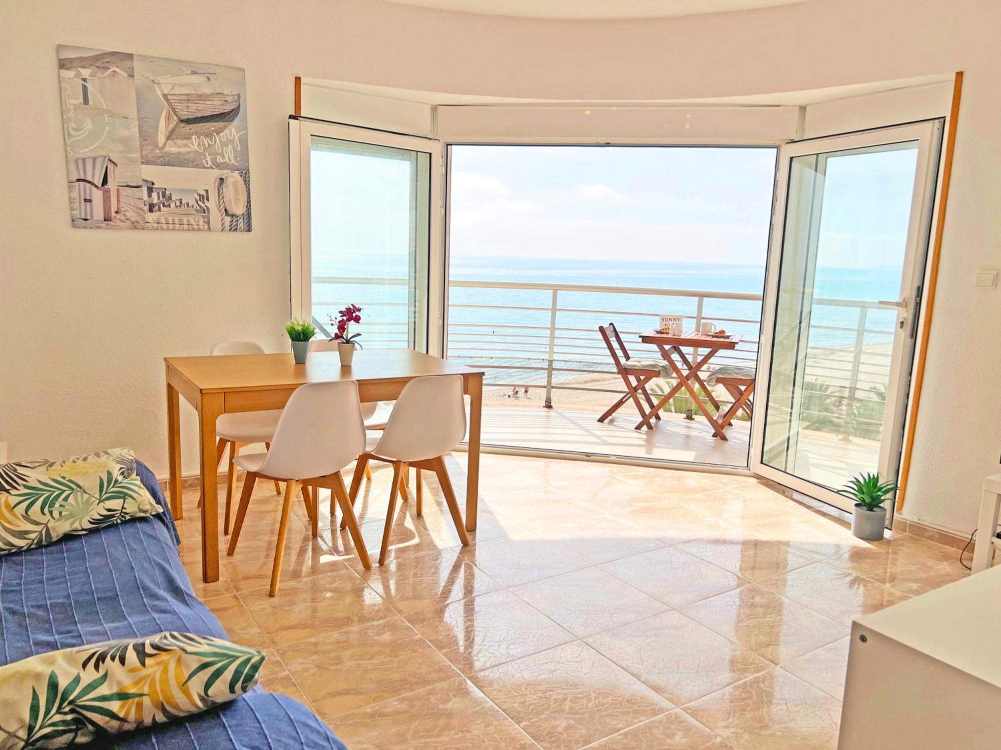 Апартаменти Atico Frente Al Mar 2 Terrazas Barbacoa Y Parking Sujeto A Disponibilidad Ел-Кампельйо Екстер'єр фото