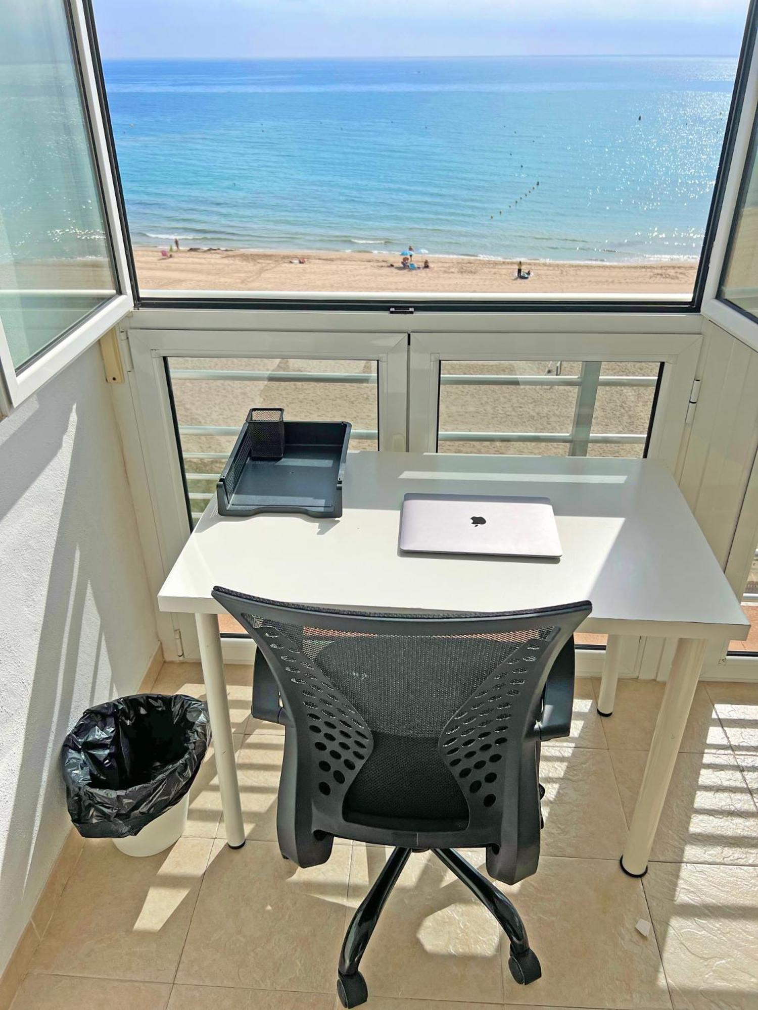 Апартаменти Atico Frente Al Mar 2 Terrazas Barbacoa Y Parking Sujeto A Disponibilidad Ел-Кампельйо Екстер'єр фото