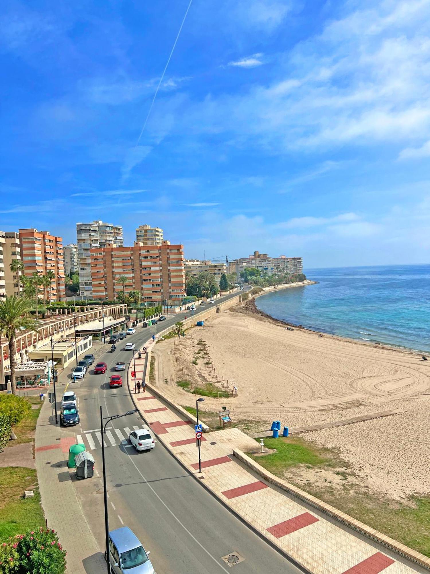 Апартаменти Atico Frente Al Mar 2 Terrazas Barbacoa Y Parking Sujeto A Disponibilidad Ел-Кампельйо Екстер'єр фото