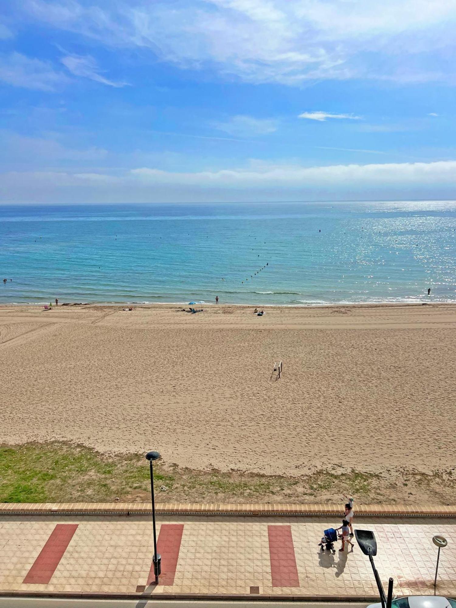 Апартаменти Atico Frente Al Mar 2 Terrazas Barbacoa Y Parking Sujeto A Disponibilidad Ел-Кампельйо Екстер'єр фото