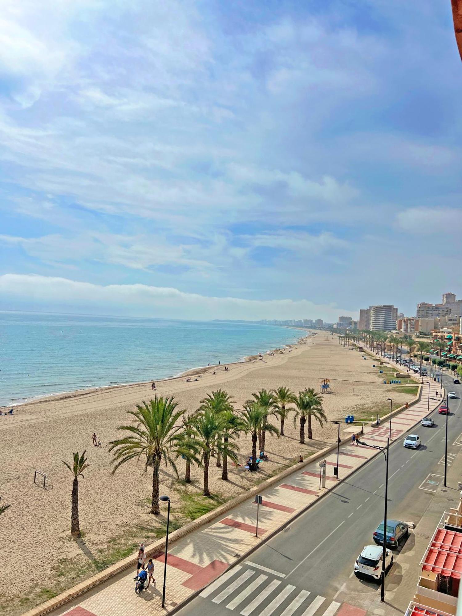 Апартаменти Atico Frente Al Mar 2 Terrazas Barbacoa Y Parking Sujeto A Disponibilidad Ел-Кампельйо Екстер'єр фото